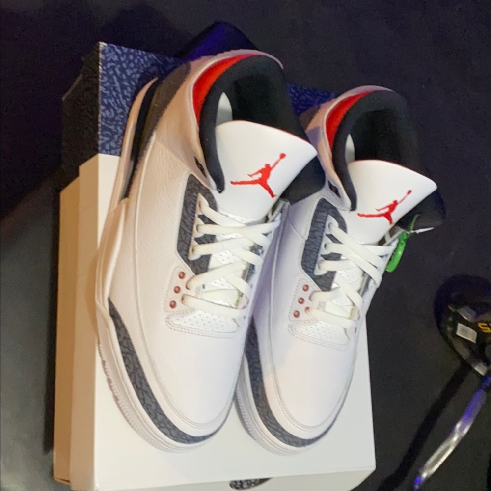 Jordan 3 retro (2020 Fire Red Denim 3’s)